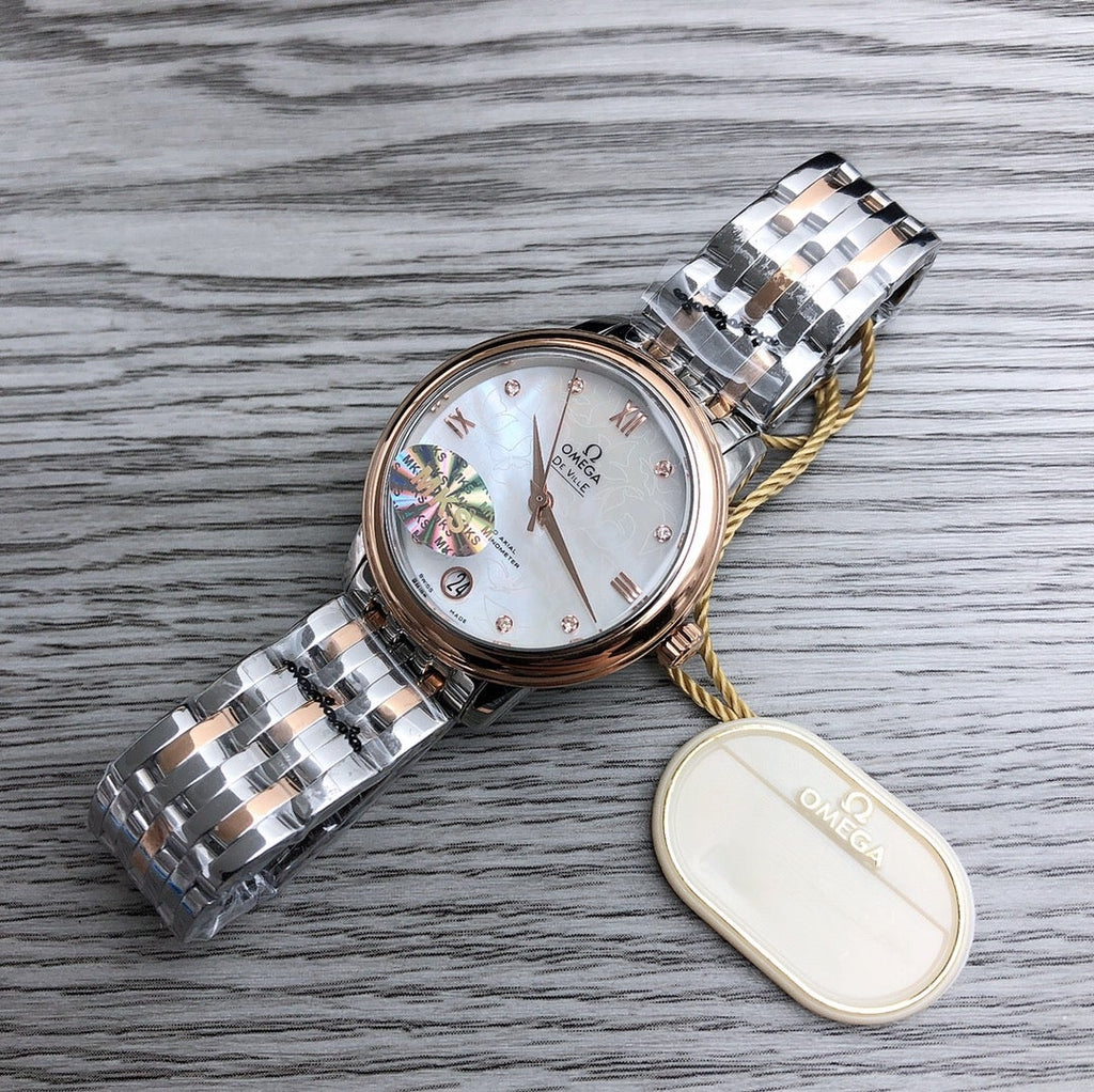 DE VILLE PRESTIGE CO-AXIAL 32.7MM MOP DIAL