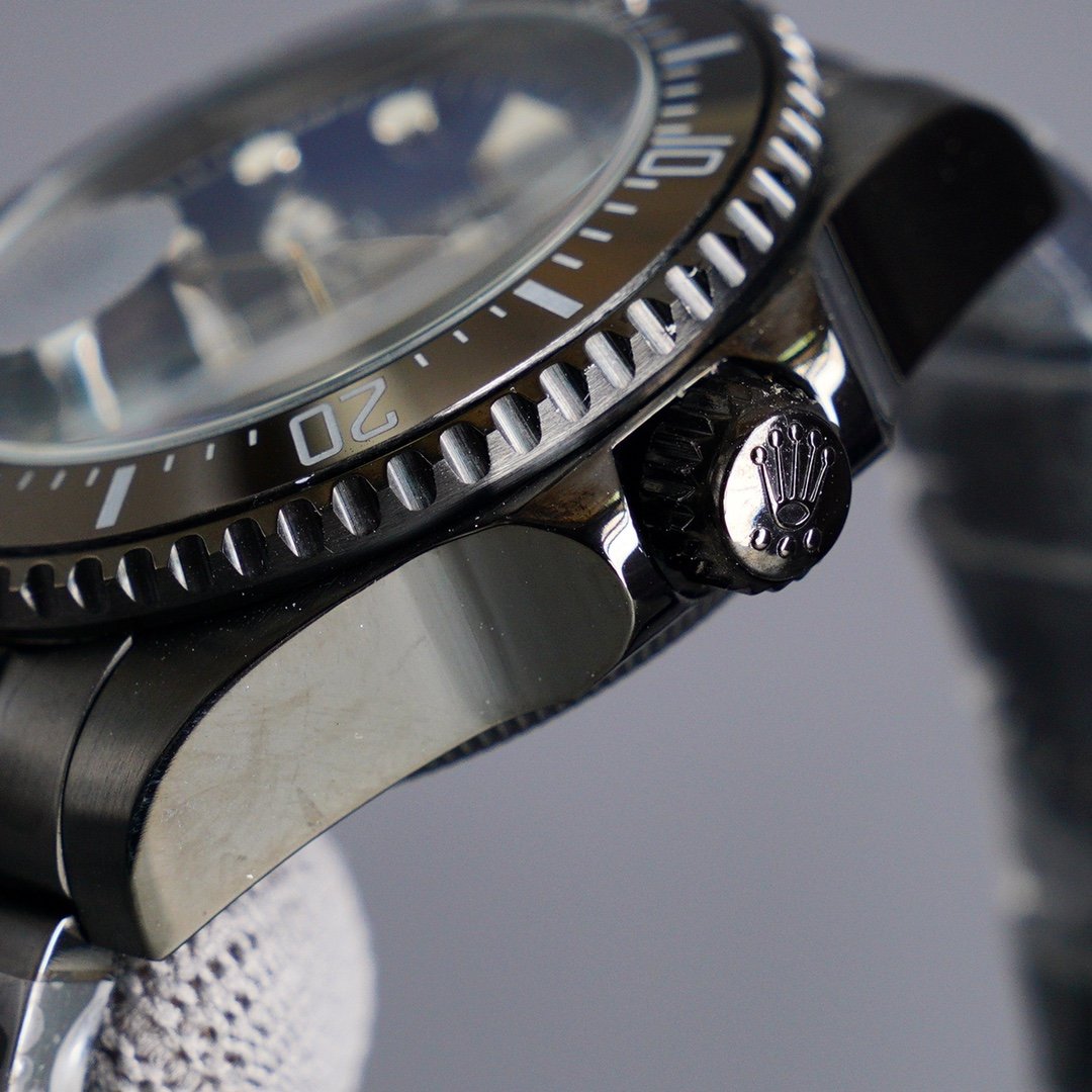 SEA-DWELLER DEEPSEA 44MM CUSTOM ALL BLACK DEEP BLUE DIAL
