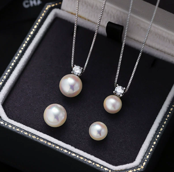 Minimalist Minimalist Pearl Pendant Necklace – Delicate Pearl Drop Necklace for Women – Elegant Everyday Jewelry for Women